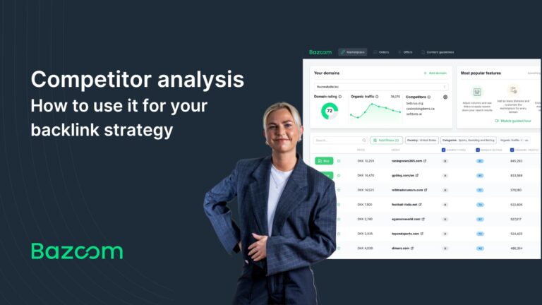Competitor analysis: How to use it for your backlink strategy