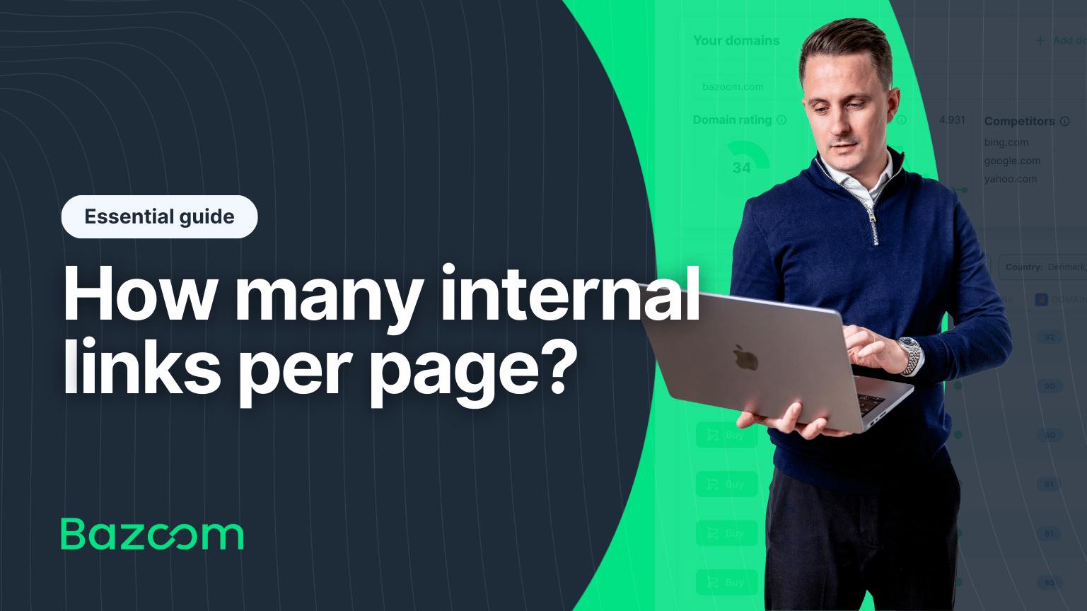 Guide: How many internal links per page for SEO?