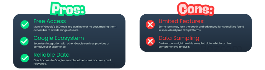 Google Pros and Cons