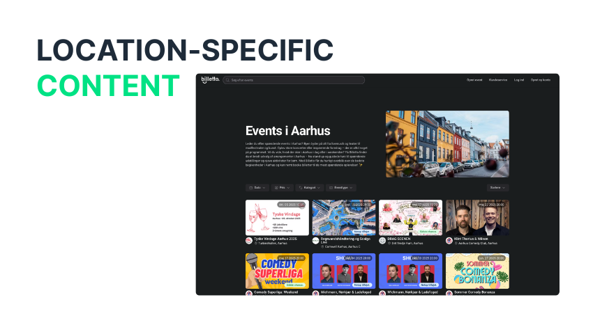 Location-specific content