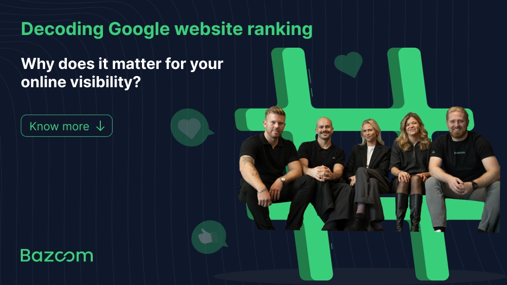 Google website ranking