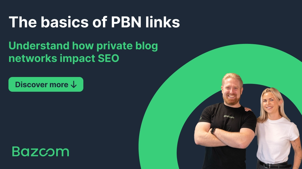 the basics of pbn links