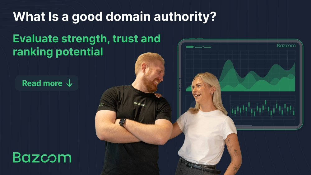 What Is a good domain authority - bazoom