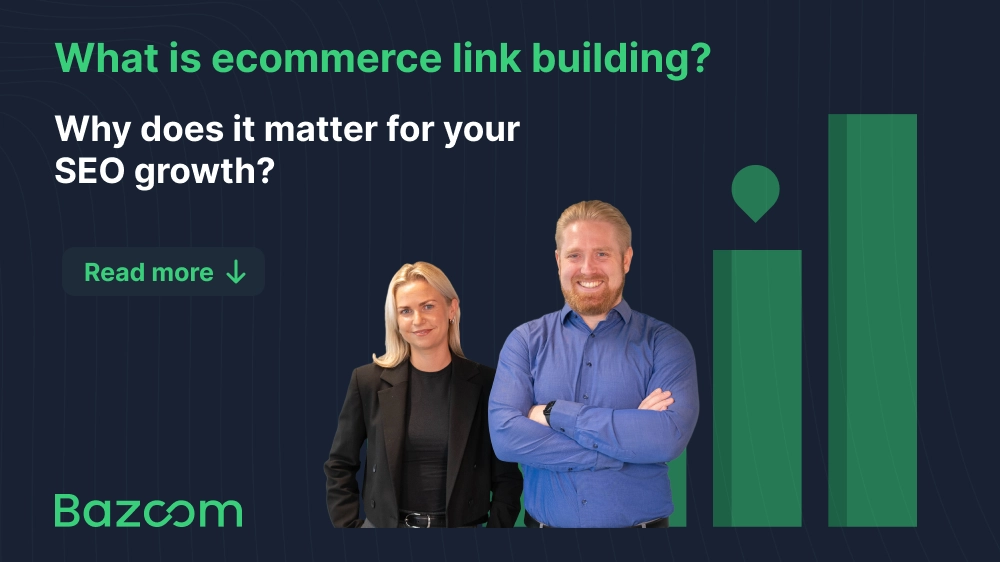 What is ecommerce link building - read more