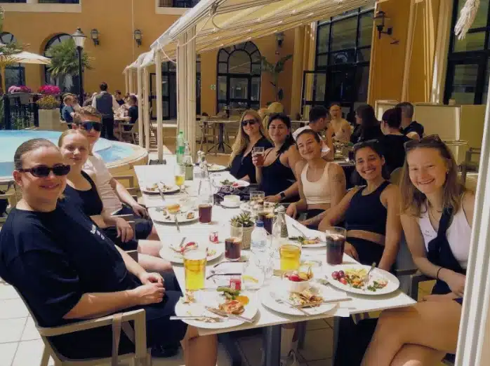 Bazoom team on a company trip to Malta